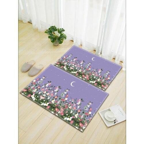 Morden INS Sights Kitchen Mat Entrance Doormat Living Room Non-Slip Bathroom Bedside Floor Mat Home Decor Washable Modern Carpet
