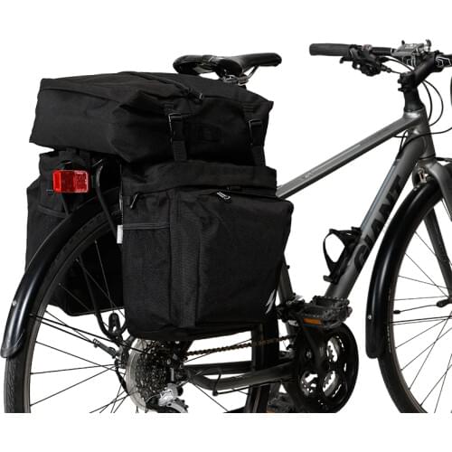ROSWHEEL Sahoo Series 14892-A-SA 3 in 1 Mountain Road Bicycle Bike Trunk Bags Cycling Double Side Rear Rack Tail Seat Pannier