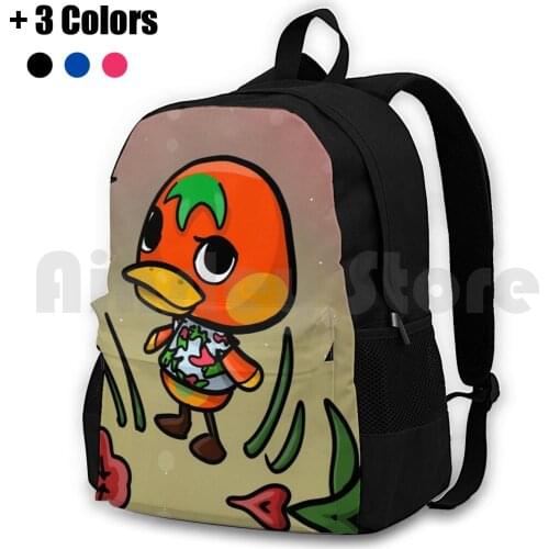 Ketchup From Animal Outdoor Hiking Backpack Riding Climbing Sports Bag Animal Marshal Acnl Coffee Sulky Wild Word New Leaf