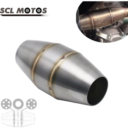 SCL MOTOS New 1PC Motorcycle Exhaust Pipe Muffler Expansion Chamber For Motorbike WRF WR YZ KTM CRF RMZ KXF CRF DRZ YZF Pit Bike