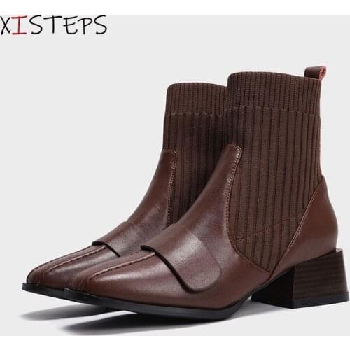 Женские ботильоны XISTEPS China At AliExpress