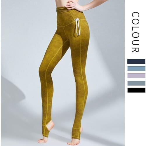 Women Breathable Yoga Pants Sports Fitness Pants Yoga Show Skinny Tight Hip High Waist Tights Sports Leggings