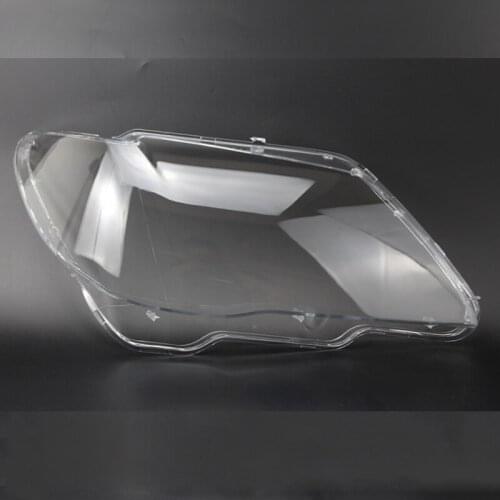 Lampshade Headlight cover Lens glass lamp protection headlight plastic protection Lens protection for bmw 7 series E66 2005-2008