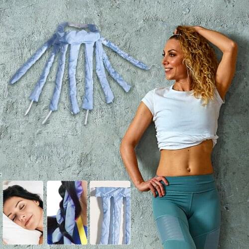 6Pcs/Set Women Lady Magic Hair Curlers DIY Foam Sponge Wavy Hair Rollers Twist Hair Styling Tools Accessories No Harm