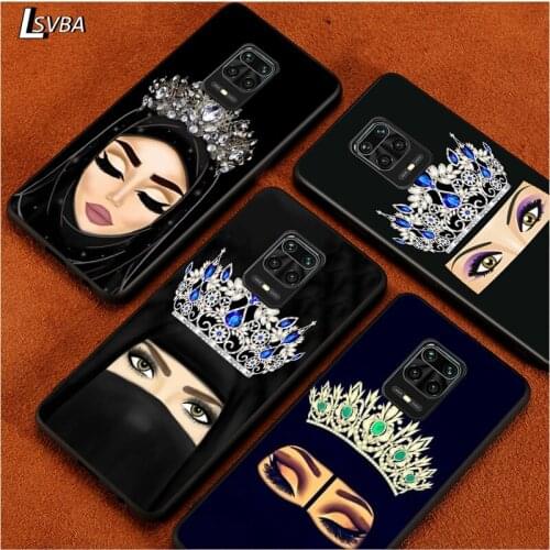 Muslim Women Eyes for Redmi K30 K30S K30T K20 10X 9i 9 9A 9C GO 8A 8 7 6 6A 5A 4X S2 Pro Plus Ultra Black Phone Case