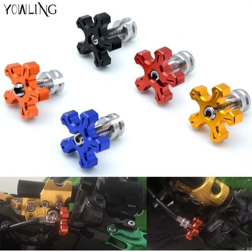 For Honda Hornet 600 700 900 NC700X ABS VTR 1000 SP-1 SP-2 M8*1.25 Universal Motorcycle CNC Aluminum Clutch Cable Wire Adjuster