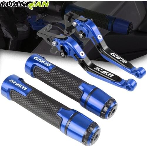 FOR SUZUKI GSF 250 650 GSF250 GSF650 BANDIT 2005 2006 CNC Motorcycle Accessories Brake Clutch Levers Handlebar Hand Grips ends