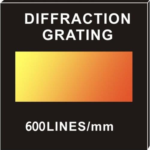 Holographic Reflection Grating 50-600 lines DIY spectrograph optical instrument Teaching demonstration Spectral spectroscopy