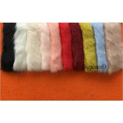 Artificial faux fabric Super soft imitation rabbit hair Velvet faux fur fabric,felt cloth