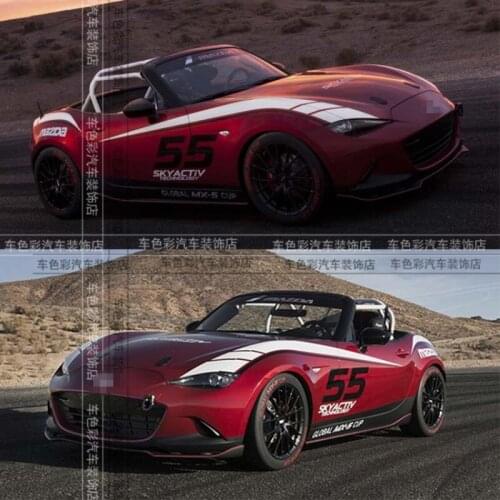 Car stickers FOR Mazda MX5 body exterior decoration personalized fashion sports decal film