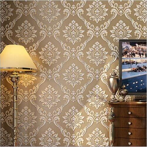 Beibehang European large flower self-adhesive wallpaper living room hotel rooms renovated with self adhesive plaster wallpaper