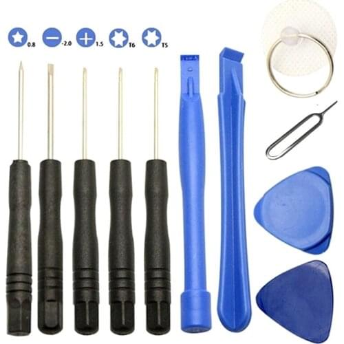 11 Pcs/Set Mini Portable Screwdriver Repair Tool Screen Opening Tools Pry For iPhone 8 7 6 5 4 4S 3GS Mobile Phone Accessories