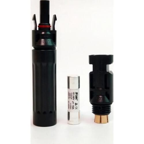 PV Connector with Fuse 5A/10A/15A/20A/30A 1000VDC Connector Diode for solar power system use