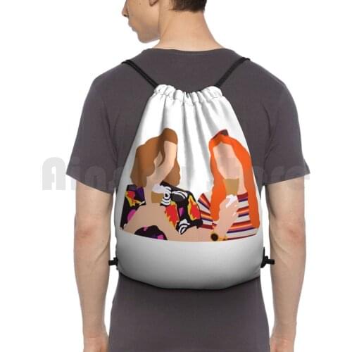 Max And Eleven Backpack Drawstring Bag Riding Climbing Gym Bag Mad Max Eleven Max And El Max And Eleven Max And El Ice Cream