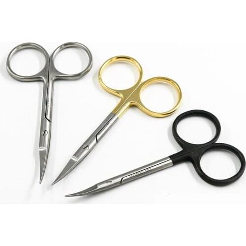 Shiqiang Express Scissors, Stitching, Cut the corners of the eyes, Beauty Fine Scissors, Double Eyelid Tools, Stainless Steel Go
