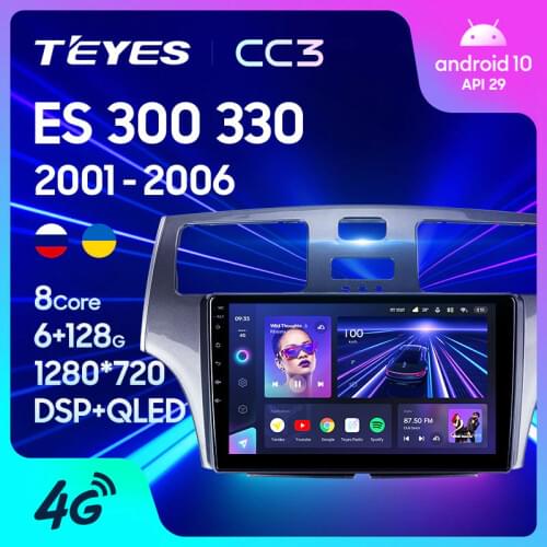 TEYES CC3 For Lexus ES300 ES 300 ES330 XV30 ES 330 2001 - 2006 Car Radio Multimedia Video Player Navigation stereo GPS Android 10 No 2din 2 din dvd