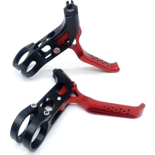 BMX Bicycle Brake Lever Brompton Folding Bike Road Bicycle Caliper Brake Levers Aluminum Alloy Hollow Brake Lever Cycling Parts