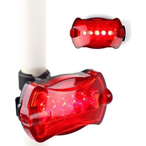 Bike light rear accessories waterproof LED signal for bicycle battery headlight Tail For waterproof Safety Warning light