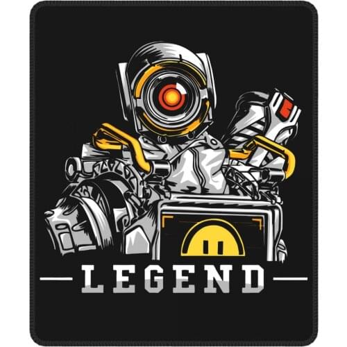 Pathfinder Legend Funny Mouse Pad Apex Legends Bangalore 80s Game Antislip Soft Mat Natural Rubber Computer Keyboard Desk Pad