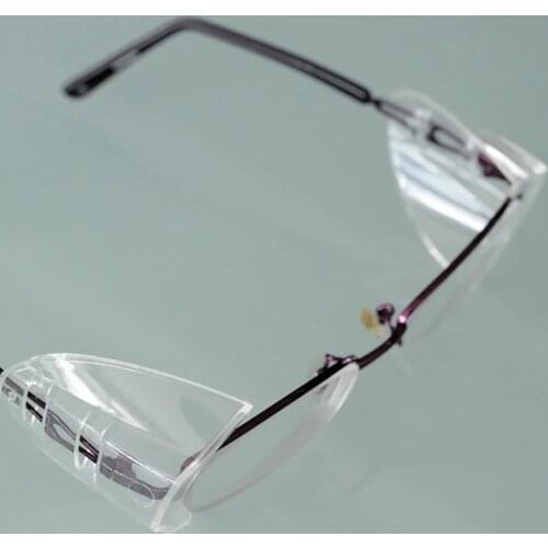 Anti-Saliva And Anti-Dust Side Wing Glasses Protector Durable Goggles Side Cover Is Widely Compatible With Various Glasses