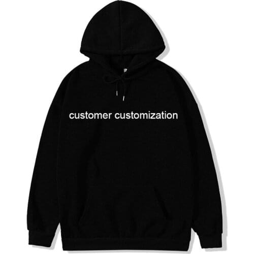2021 Dropshipping custom logo hoodie women men diy logo text photo and pocket moletom hop hip street