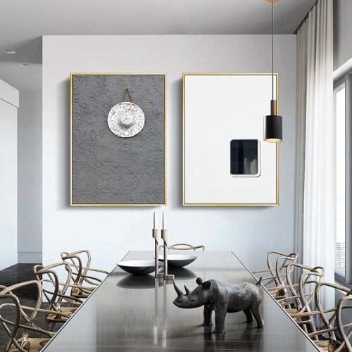 Abstract Simplicity Architectural Landscape Nordic Posters and Prints Wall Art Pictures Canvas Paintings Living Room Home Decor