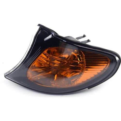 Car Left Side Corner Turn Signal Light Lens Cover 63137165859 Fit For BMW 3 Series E46 320i 325Xi 325i 330Xi 330i 2002 2003-2005