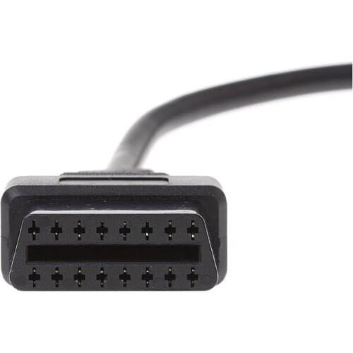 22 Pin To 16 Pin Female OBD2 Cable Connector Adapter for toyota Diagnostic Tool QW