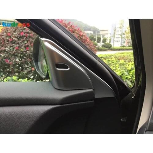 For Nissan Teana Altima 2016 2017 Car Accessories ABS Matte Interior Center Pillars A Moulding Cover Trims Auto Parts 2pcs