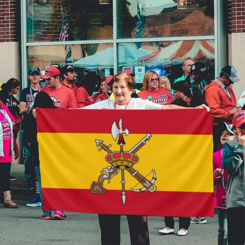 Spanish Legion 2051 Flag Banner Home Outdoor Gift Party Club America Flag Anime America Flag