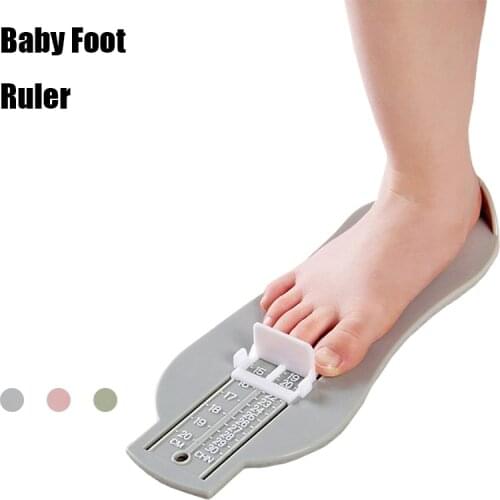 Baby Foot Ruler 3 Colors Kid Foot Measure Gauge Shoes Size Measuring Rulers For Chikdren Infant Shoes Fittings Gauge Tools