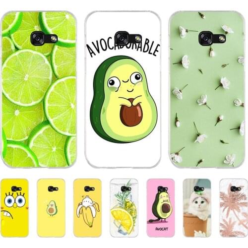 Soft Case For Silicone Back Cover For Cute Phone Cases Cover Bumper for Samsung Galaxy A3 A5 2015 2016 2017 A6 Plus 2018 case