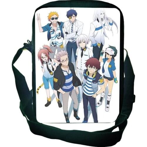 Sacoche Homme HAMATORA School Shoulder Bags Travel Handbags Children Schoolbags Canvas Shopper Bag Cartoon Crossbody Bolsas