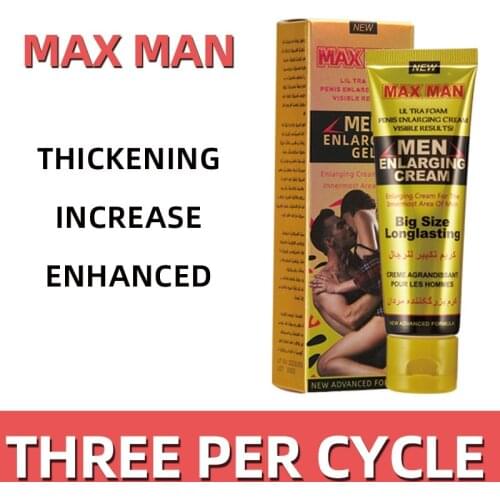 MAXMAN Men Strong Long-last Sex Delay Gel Products for Penis Prevent Premature Ejaculation Sex Pleasure Enhance Massage Cream
