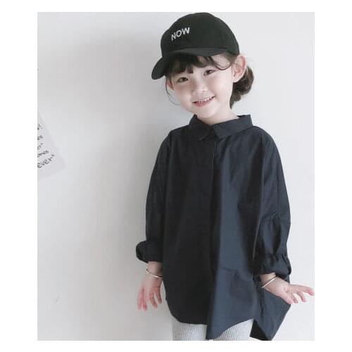 Girls' spring suit 2021 new girls' Korean fashion shirt for children girls outfits kids clothes boy clothes