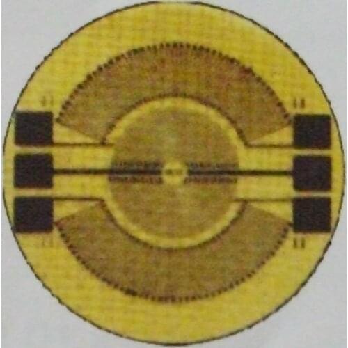 High temperature strain gauge