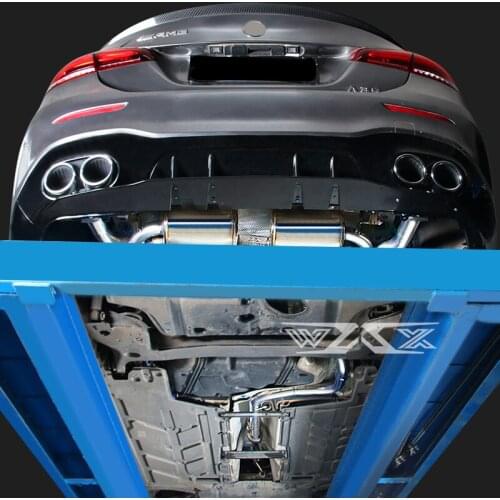 Factory own manufactur stainless steel catback exhaust for Benz A Class