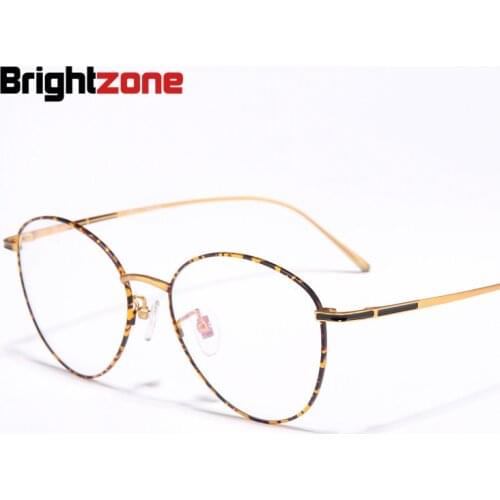 100% Pure Titanium Pure B Titanium Exceed Restore Ancient Ways Fashion Spectacle Frame Korean Myopia Spectacle Frame Box Woman