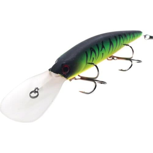 16cm 19g Minnow Fishing Lure with 3 Anchor Hooks Wobbler Crankbait Fish Bait Built-in Steel Ball Artificial Bass Fishing Tackle