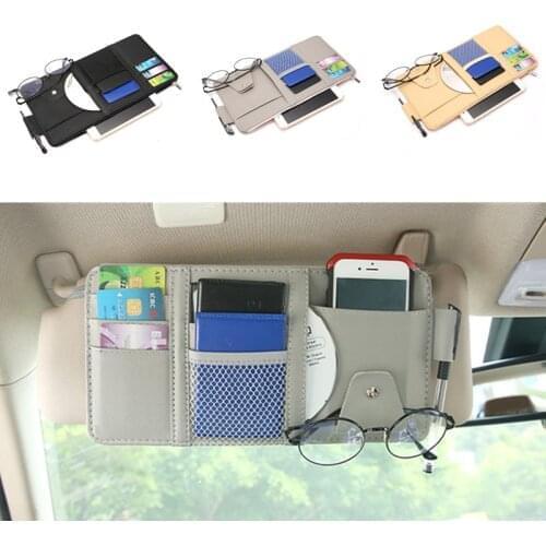 2021 Multifunctional sun visor storage clip Accessories For Chevrolet Cruze Trax Aveo Lova Sail Epica Captiva Volt Camaro Cobalt