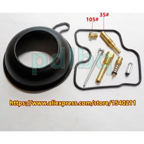 4 sets/pack )HMHonda motorcycle CBR22/MC22 CBR250RR Keihin carburetor repair kit Kit Configure the gasket and vacuum diaphragm