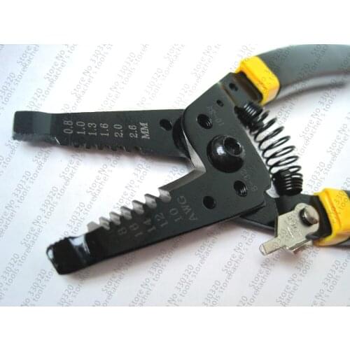 Precise Wire Stripping Cutting Tool Clamp & Wire Cable Cutter Plier Tool Stripper 20-10AWG