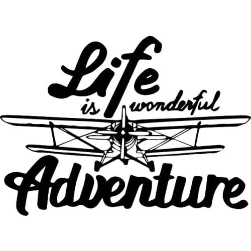 Creative Life Adventurer Applique High Quality Car Window Decoration Personality PVC Waterproof Applique Apply To Car Body