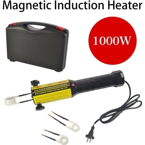 110V-220V Magnetic Induction Heater 4 Coils Bolt Heat Remover Tool Kit Automotive Flameless Car Repair CN Herramientas Recommend
