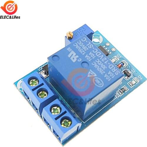 DC 12V Undervoltage Switch Module Low Voltage Cut off Automatic Recovery Battery Charging Protection Board Controller Module