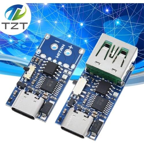 Type-C USB-C PD2.0 PD3.0 to DC Spoof Scam Fast Charge Trigger Polling Detector USB-PD Notebook Power Supply Change Board Module