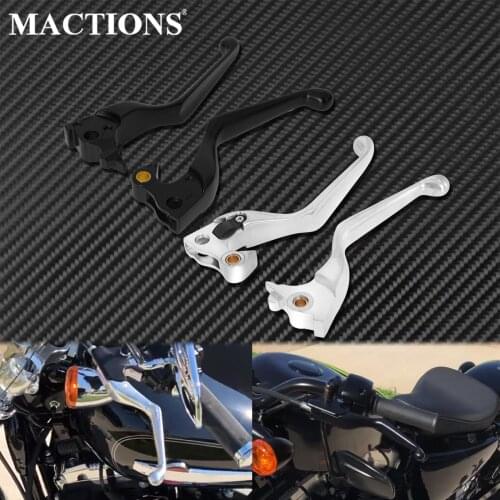 Motorcycle Brake Clutch Lever Shifter Levers Black/Chrome For Harley Sportster XL883 Roadster XL883R 1200 Nightster 2014-2020
