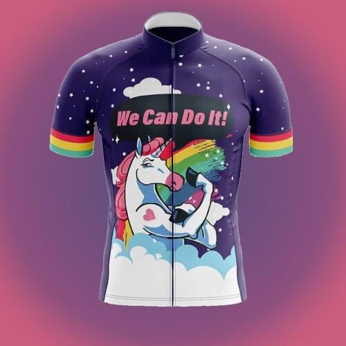 Mallot Ciclismo Hombre Verano 2022 Pro Men Bicycle Uniform Funny Cycling Jersey Top Team Short Sleeve Bike Clothes Cyclist Shirt