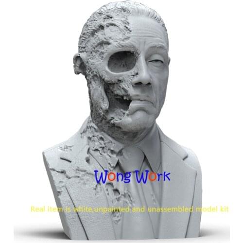 Wong Work Unpainted Hollow 12cmH 16cmH 20cmH 3D Printing Unassembled Garage Kits GK Model Kit Figure Statue TZ-210603-21