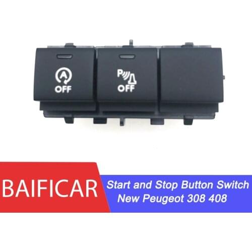 Baificar Brand New Genuine Auto Start and Stop Button Switch 9804661277 For New Peugeot 308 308S 408